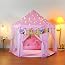 VGEBY Prinzessin Schloss Spielzelt - Kinderzelt Für Mädchen Indoor & Outdoor