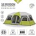 CORE 12 Person Instant Cabin Tent - 18' x 10' …- Dark