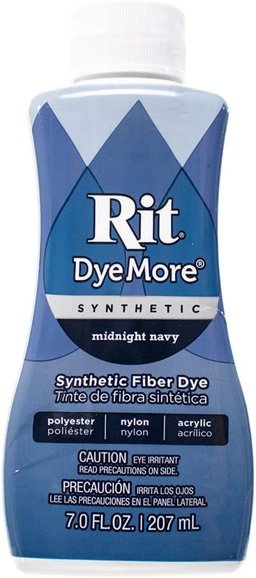 Craft County Rit DyeMore 7 oz Midnight Navy Synthetic Dye for Polyester
