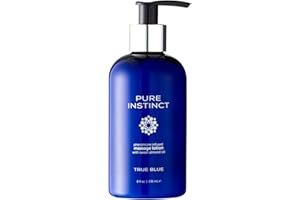 Pure Instinct Pheromone Massage Lotion True Blue 8oz