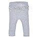 Gerber Baby Girls' 3-Pack Pant, Gray/Light Pink, 0-3 Months