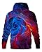 SYAIMN Unisex 3D Printed Hoodies Casual Workout Hoodie Sweater Sweatshirt