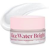The Face Shop Rice Water Bright Vegan Cream - Instant Moisturization Quick-Absorbing Formula - Vegan, Brightening - Rice Water, Niacinamide, Hyaluronic Acid - Moisturizer Face Cream - Korean Skin Care