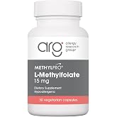 MethylPro L-Methylfolate 15 mg Brain Health, 30 Count | Bioavailable Folate for Brain Health and Neurotransmitter Support, Vegetarian and Hypoallergenic