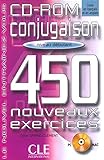 Conjugaison 450 Exercises CD-ROM (Beginner) (English and French Edition) by Collective, Sirejols