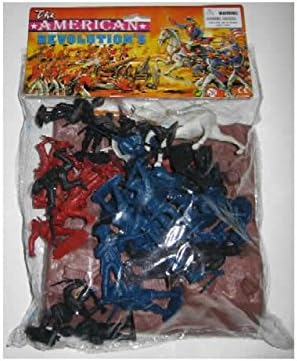 54mm Revolutionary War Embankment & Figure Playset (Bagged) by Americana Souvenirs