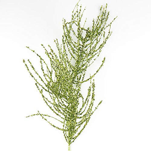 Sparkling Green Faux Pine Spray | for Indoor Decor