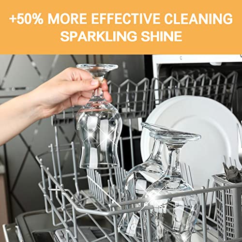 ADUSTMAN ECO Friendly Dishwasher Detergent,45 Sheets Fresh,Natural