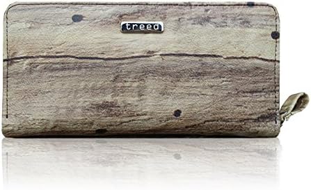 Treed Unisex Natural Pattern Luxury Long Wallet Clutch Card Purse Handbag