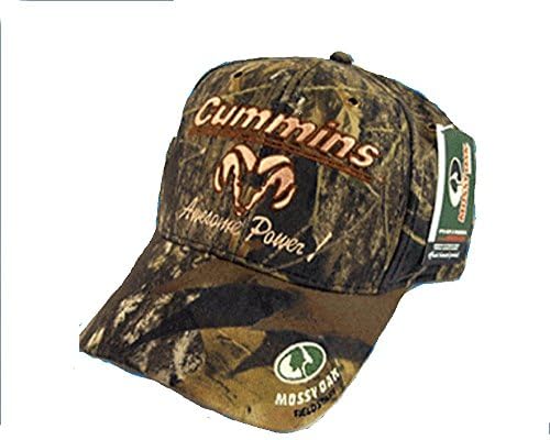 Dodge Cummins Awesome Power Mossy Oak Camo Baseball Cap Hat