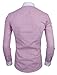 TAM WARE Mens Classic Vertical Striped Fake Pocket Longsleeve Shirt TWCMS01-RED-US S