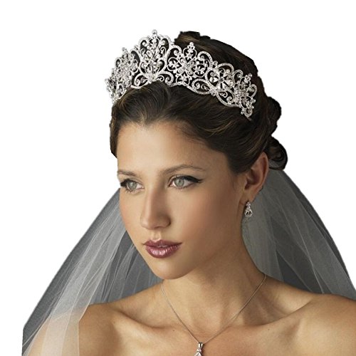Wiipu luxury crystal rhinestone royal princess wedding …