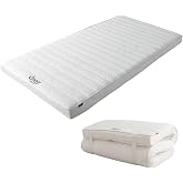 EMOOR Japanese Futon Mattress Fuji Twin, Floor Sleeping Mat Tatami Shikibuton Igusa
