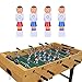 Hotusi 4Pcs Rod Foosball Soccer Table Football Men Player Replacement Parts(Red+Blue)