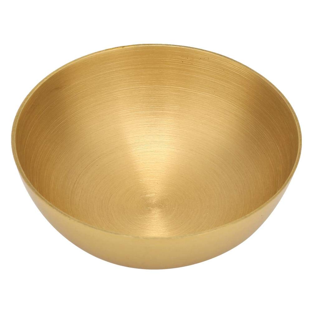 Brass Ritual Buddhist Bowl, Altar Buddhist Offering Bowls 3.2 Inches Ritual Buddhist Bowl, Buddhist Supply for Buddhist Temple Meditation Bowls