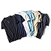 LOCALMODE Men Linen and Cotton V Neck Short Sleeve T Shirts Casual Tee XX-Large Beige