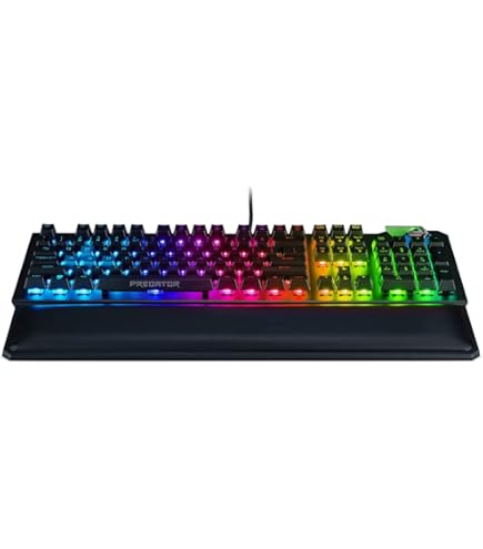 Amazon.com: Acer PKB810 Predator Aethon 500 RGB Mechanical Kailh