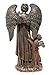 Archangel Chamuel Statue Figurine Cold Cast Bronze
