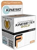 Kinesio Tex Gold Wave, Latex-Free, Water-Resistant - Beige 6 PACK, 2