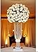 LANLONG 2Pcs Acrylic Crystal Centerpiece Wedding Backdrop Flower vase Candleholder Table Stand Party Decoration Road Lead Frame Wedding decorationDecor Decorations Room Decoration (Gold, 23.75