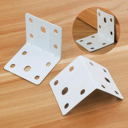 4 Stainless+Degree+Shaped+Bracket+Fastener