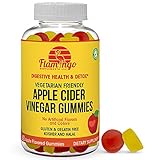 Apple Cider Vinegar Gummies Natural and Unfiltered with Mother Enzyme & Ginger. Cleanse, Detox, Bloating Relief. Good for Women, Men, Kids- Vegan Friendly & Gluten Free. 60 ACV Gummies.