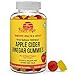 Apple Cider Vinegar Gummies with The Mother. Appetite Suppressant Detox Cleanse. Vegan Friendly and Gluten Free. Apple Flavor. 60 Count