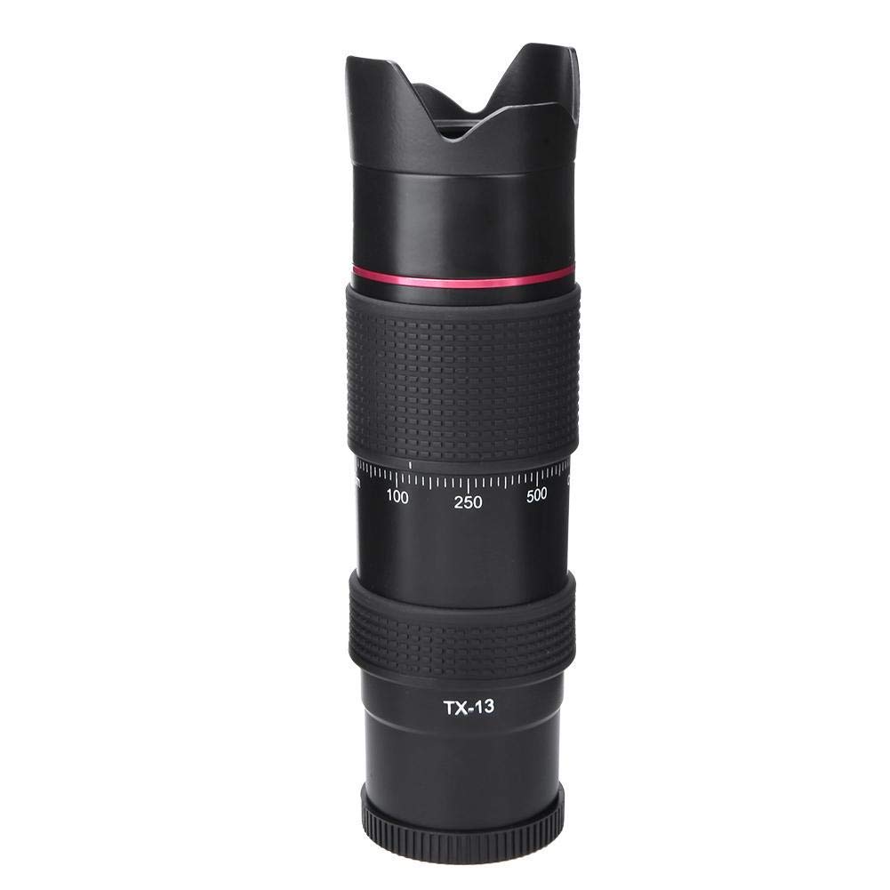 37Mm Telephoto, Teleobjektiv, 12X Telephoto Lens HD Cell Phone Lens Monocular Telescope Telephoto Lens TX-13 Telescope Lens with Clip 37mm Thread Hole for Phone for for for