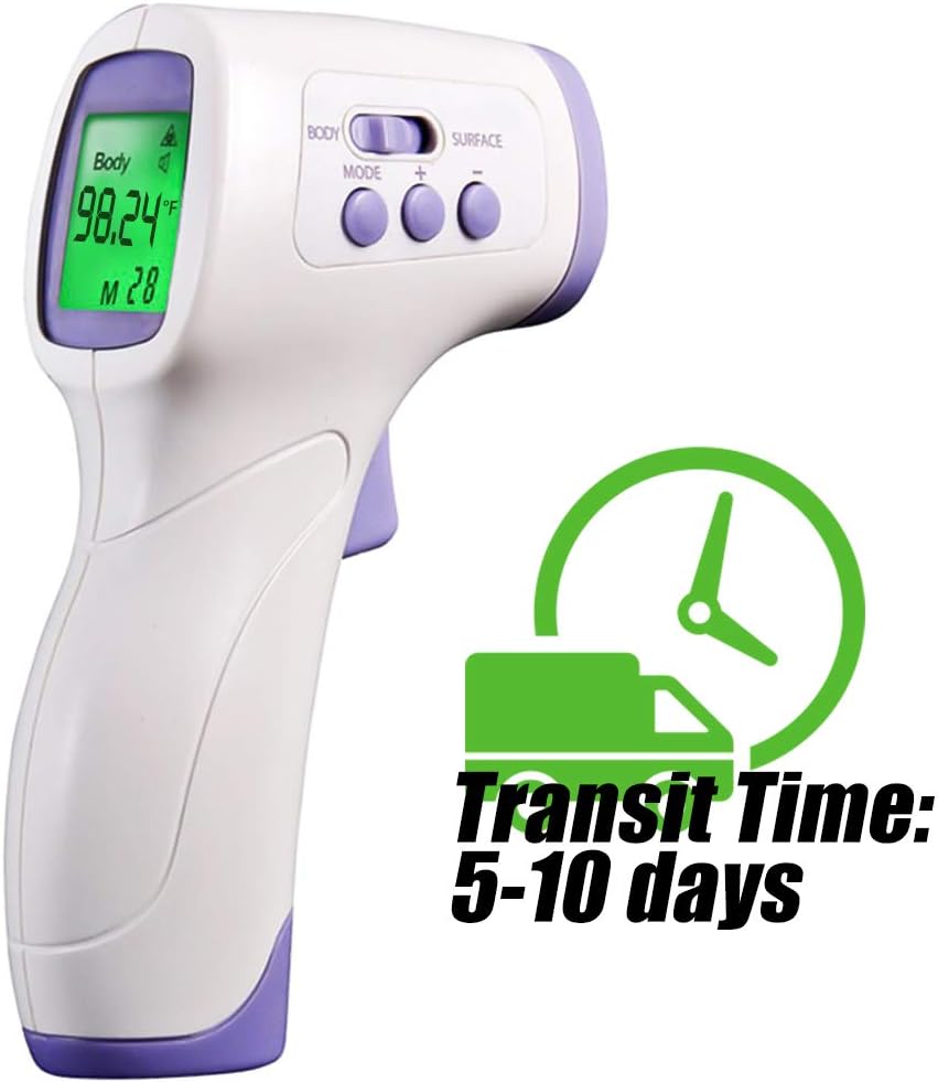 Langwolf Infrared Thermometers Non Contact Instant-Read Forehead Ear Health Care Basal Thermometers for Baby Kids Adults (Infrared Thermometers Non Contact)