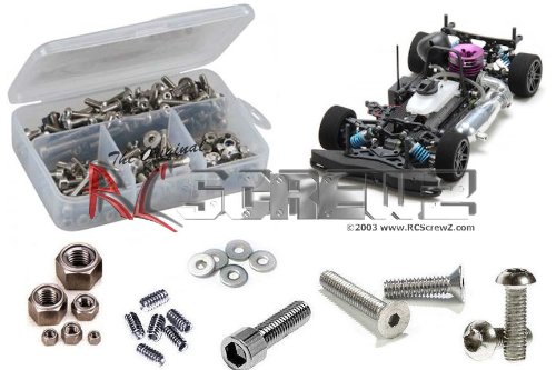 MUG021 - Mugen Seiki MTX5 1/10th Stainless Steel Screw Kit