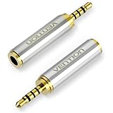 Vention 3.5mm Female to 2.5mm Male Audio Adapter Converter Premium Quality Headphone Earphone Headset 2.5mm to 3.5mm 3 Ring J
