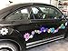 35 Car Flowers Set Bright Tropical Colors Decal Sticker Golf Cart Boat USA