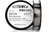 TEMCo Nichrome 80 series wire 20 Gauge 25 FT