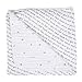 Bebe au Lait Premium Muslin Snuggle Blanket, Love and Luna