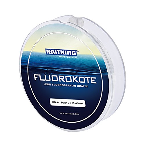 image for KastKing FluoroKote Fishing Line 100 Percent Pure Fluorocarbon Coated 