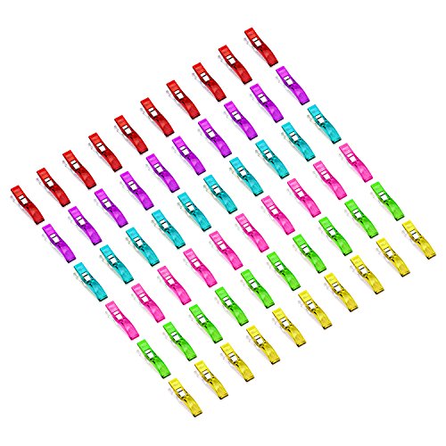 48PCS Large Wonder Clips,Multipurpose Sewing Quilting Binding Clips,Sewing Supplies for Office and Craft Projects. - Thumbnail 2
