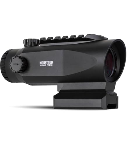 Amazon.com : Monstrum Ruckus 5X Prism Scope with Shake Awake | BDC