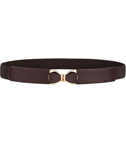 rgwtgkyh Women Skinny Belts for Jeans Dress Thin Waist Belt  display picture 1