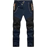TBMPOY Men's Hiking Work Cargo Pants Lightweight Waterproof Quick Dry Outdoor Mountain Pant Fishing Camping