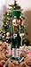 Traditional Wooden Collectible Leprechaun Decorative Nutcracker, Festive Christmas Décor, 14 Inch Tall Perfect for Shelves and Tables, 100% Wood