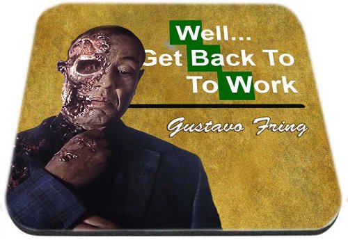 Breaking Bad Gustavo Gus Fring Mousepad (Best Of Gus Fring)