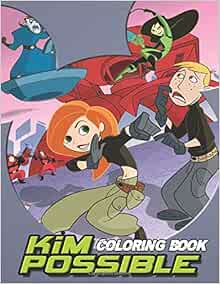 Kim Possible Coloring Book: Coloring Book For Boys And Girls: Khang