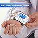 MeasuPro Portable Automatic Wrist Blood Pressure Monitor with Heart Rate Meter, Hypertension Color Alert Display, Two User Modes, IHB Indicator and Memory Recall