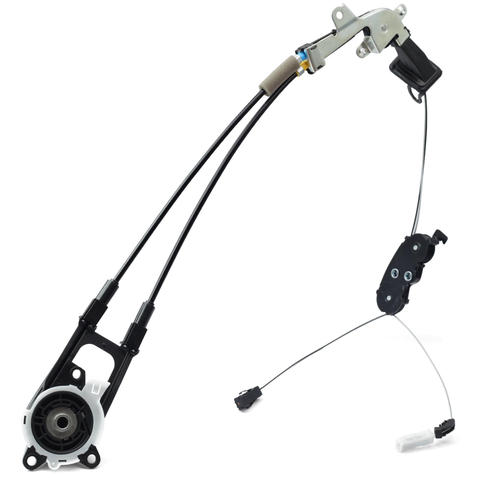 Photo 1 of Rear Left Driver Side Power Sliding Door Cable Replacement for Toyota for Sienna 2011-2020 Auto Door Spool Control Bracket Cable Without Motor Replace 85016-08011 85016-08010 Linkage Assembly