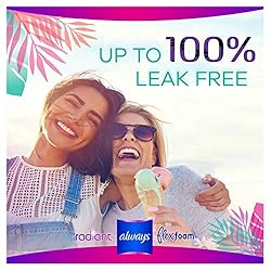 Always Radiant Teen Pads Get Real Regular, 14-Count