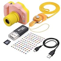 TURN RAISE Kids Digital Camera Mini 1.5 Inch Screen Children
