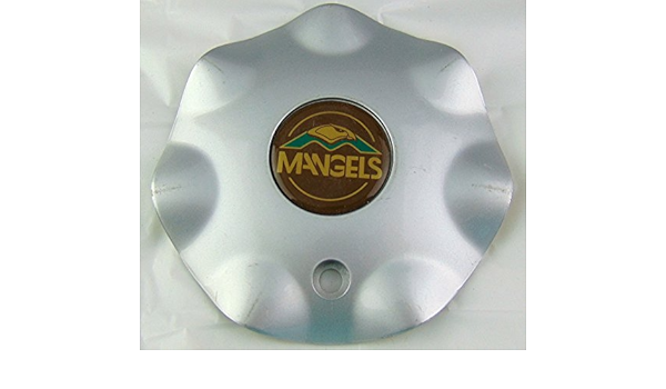 MANGELS ruedas Llanta centro tapa pdac-7420 plata negro ...