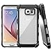 Galaxy S6 Case - Poetic [Affinity Series] - [TPU Grip Bumper] [Corner Protection] Protective Case for Samsung Galaxy S6 (2015) Frost Clear/Black (3-Year Manufacturer Warranty From Poetic)