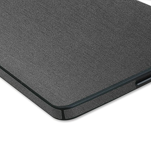 Skinomi Brushed Steel Full Body Skin Compatible with NVIDIA Shield Tablet K1 (Full Coverage) TechSkin with Anti-Bubble Clear Film Screen Protector
