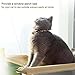 Cat Window Perch Cat Hammock Bed Window Seat with Durable Heavy Duty Suction Cups Cat Bed Holdsup to 50Lbs (Extra 2 Suction Cups) Pet Resting Seat Mount onto Window for Space Saving Sunba (Beige)